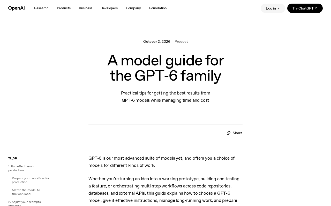 GPT-6模型选型指南:初创团队的落地实践