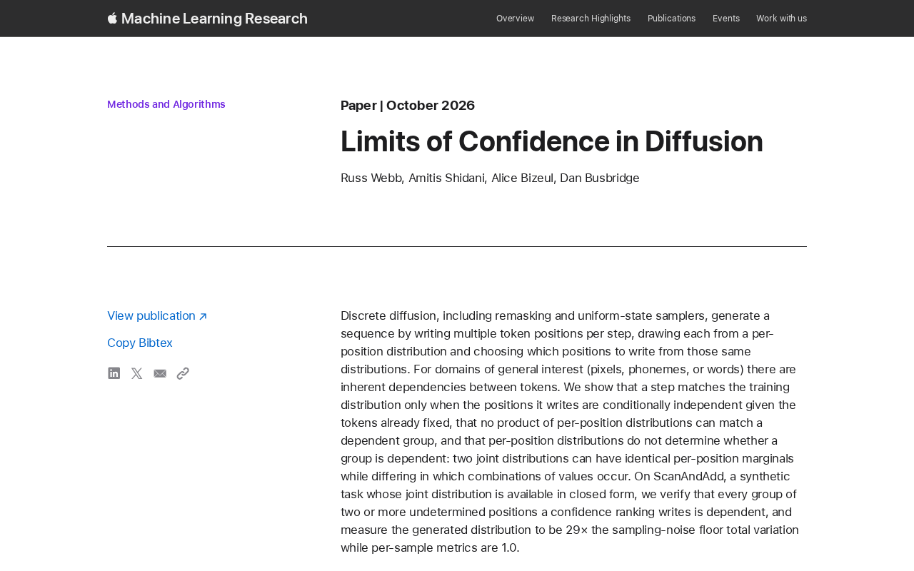 The Confidence Dilemma in Discrete Diffusion Models: Why Parallel Generation Diverges from the True Distribution