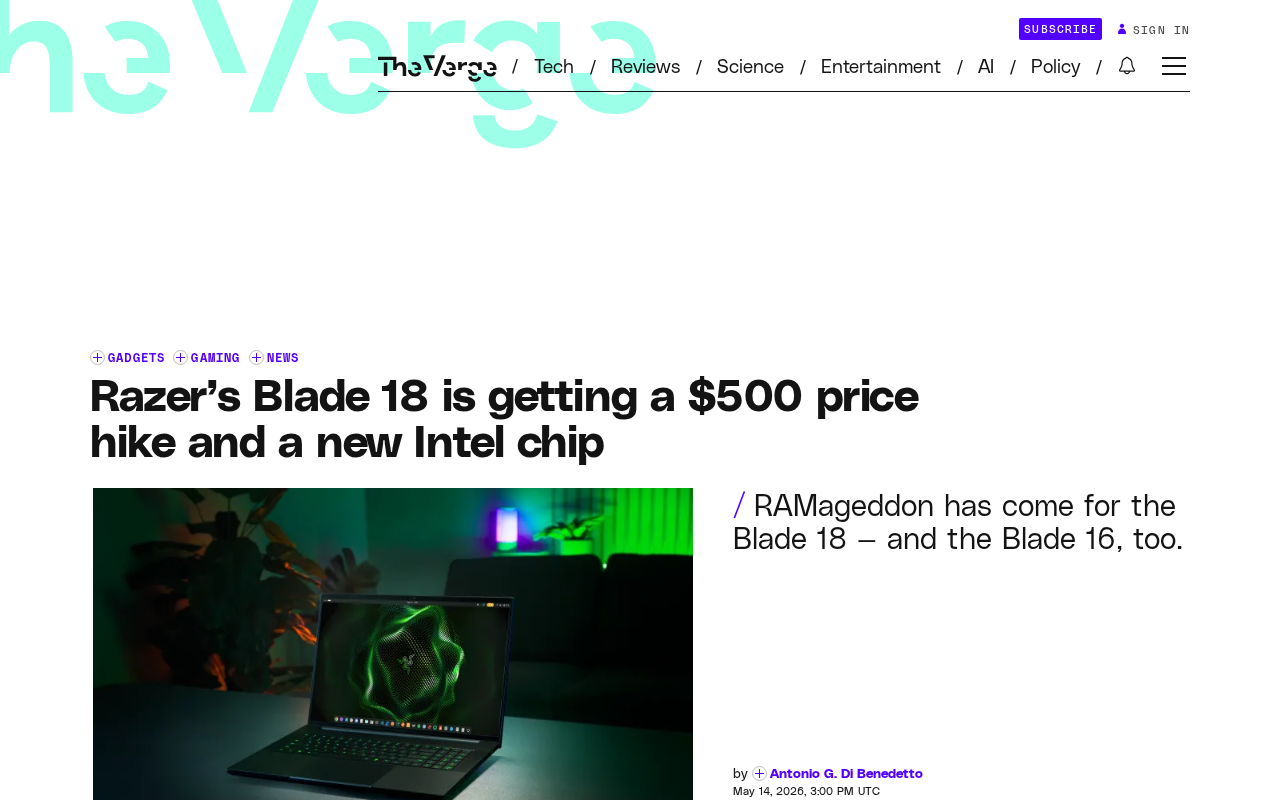 Razer Blade 18评测:Ultra 9 290HX Plus加持,涨价500美元值不值