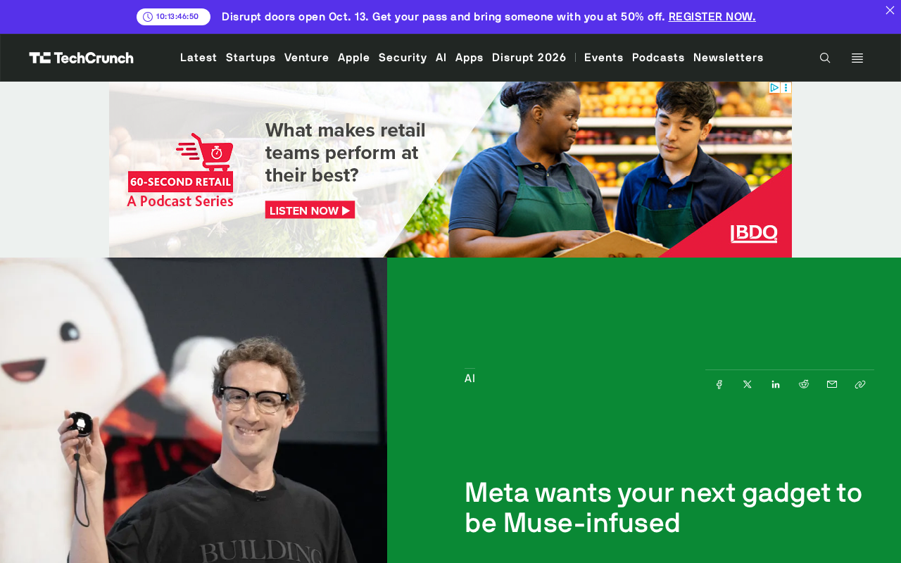 Meta Open-Sources Muse: Bringing an AI Brain to the Next Generation of Hardware Devices