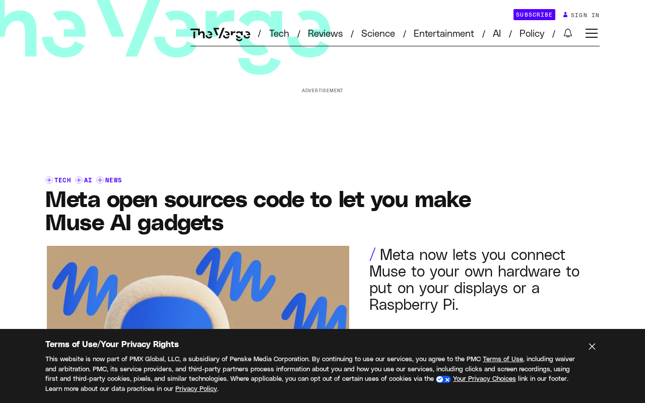 Meta Open-Sources Muse AI Code, Enabling Developers to Build Custom AI Hardware