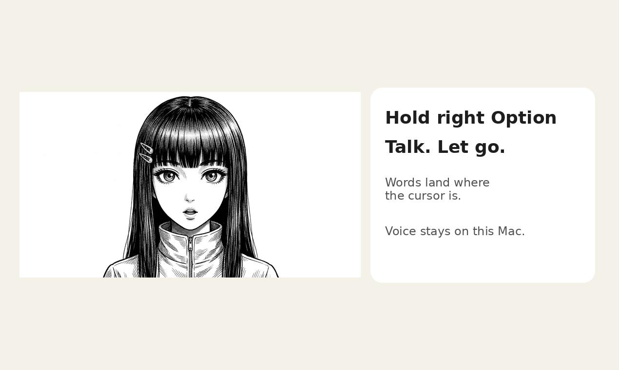 Yubi: A 6MB Mac Voice Input Tool — Just Speak to Type