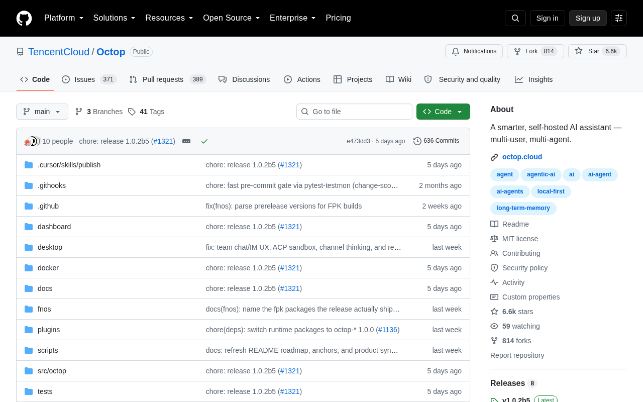Tencent Cloud Open-Sources Octop: A Self-Hosted AI Assistant with Multi-User and Multi-Agent Support