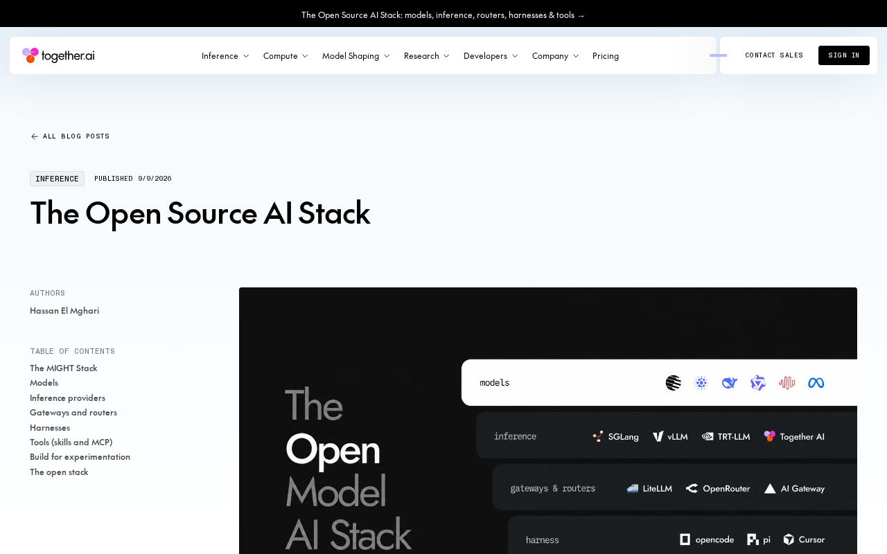 The Open Source AI Stack Explained: Decoupling Models, Inference, and Tools