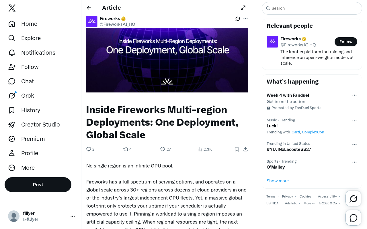 Multi-Region Routing Architecture: How the GLOBAL Option Optimizes Global Inference Workloads