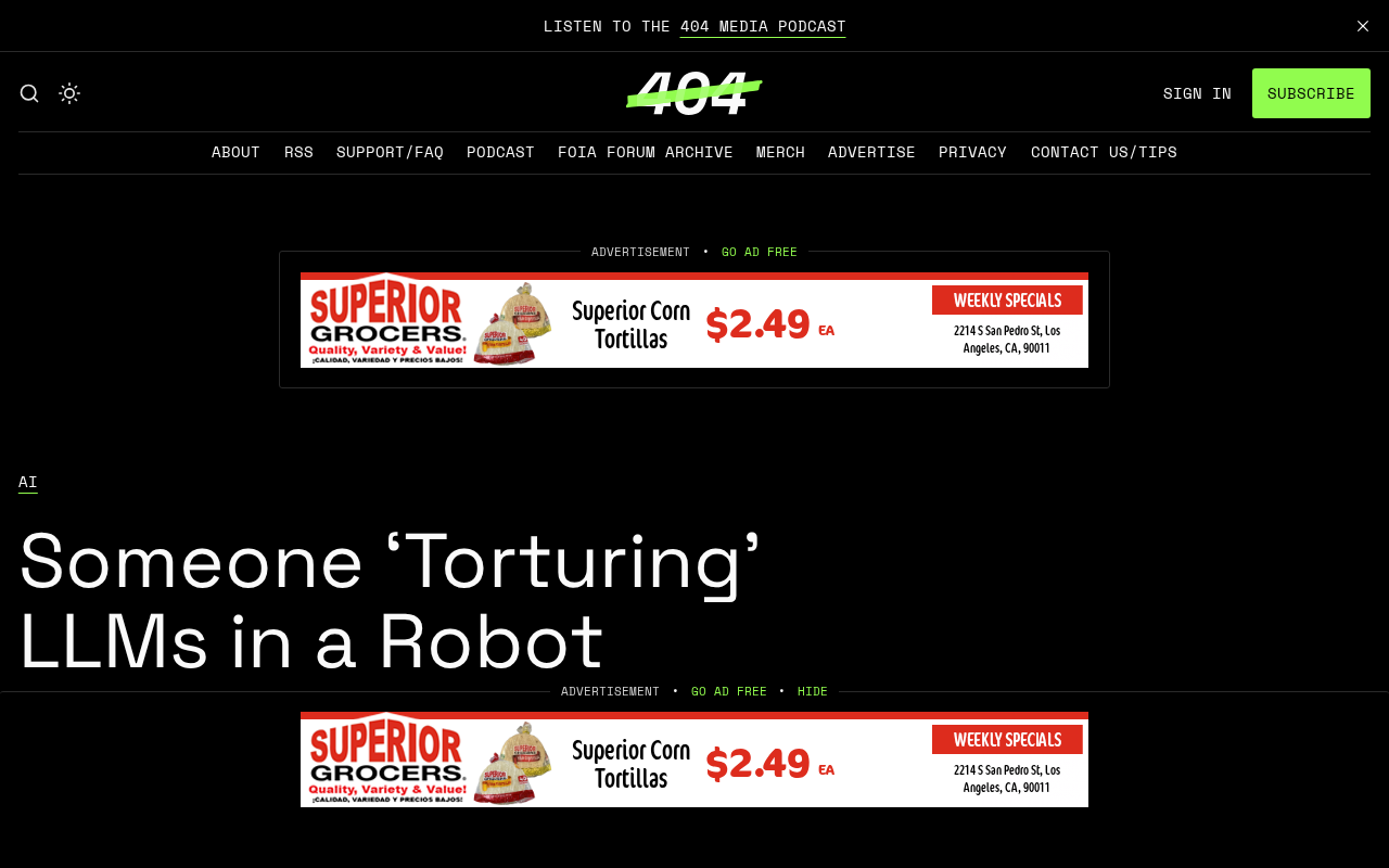 Torturing LLMs in a 'Robot Prison': Why the AI Consciousness Debate Doesn't Hold Up