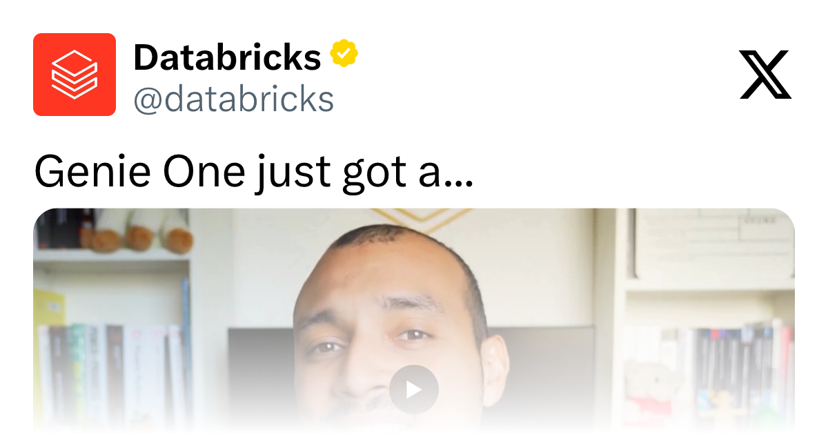 Databricks Genie重大更新:上下文、数据接入与自动化全面升级