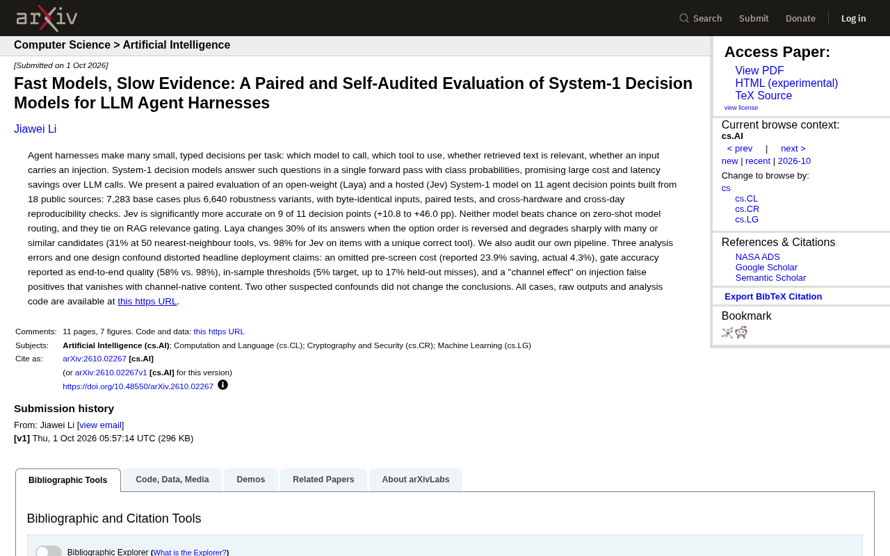 System-1 Decision Model Benchmark: What Happens When Fast Models Meet Rigorous Evidence