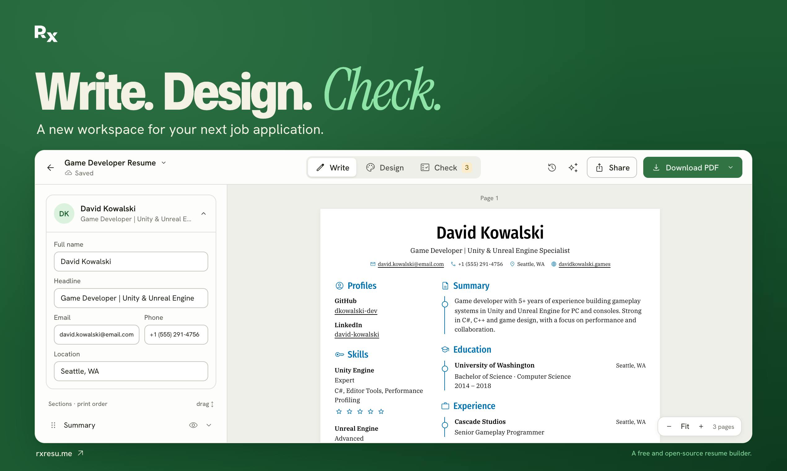 Reactive Resume v6: A Full Upgrade for the Free, Open-Source Resume Builder