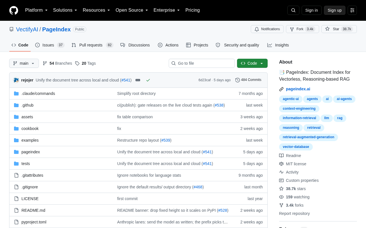 PageIndex: A New Reasoning-Based RAG Approach Without Vectors