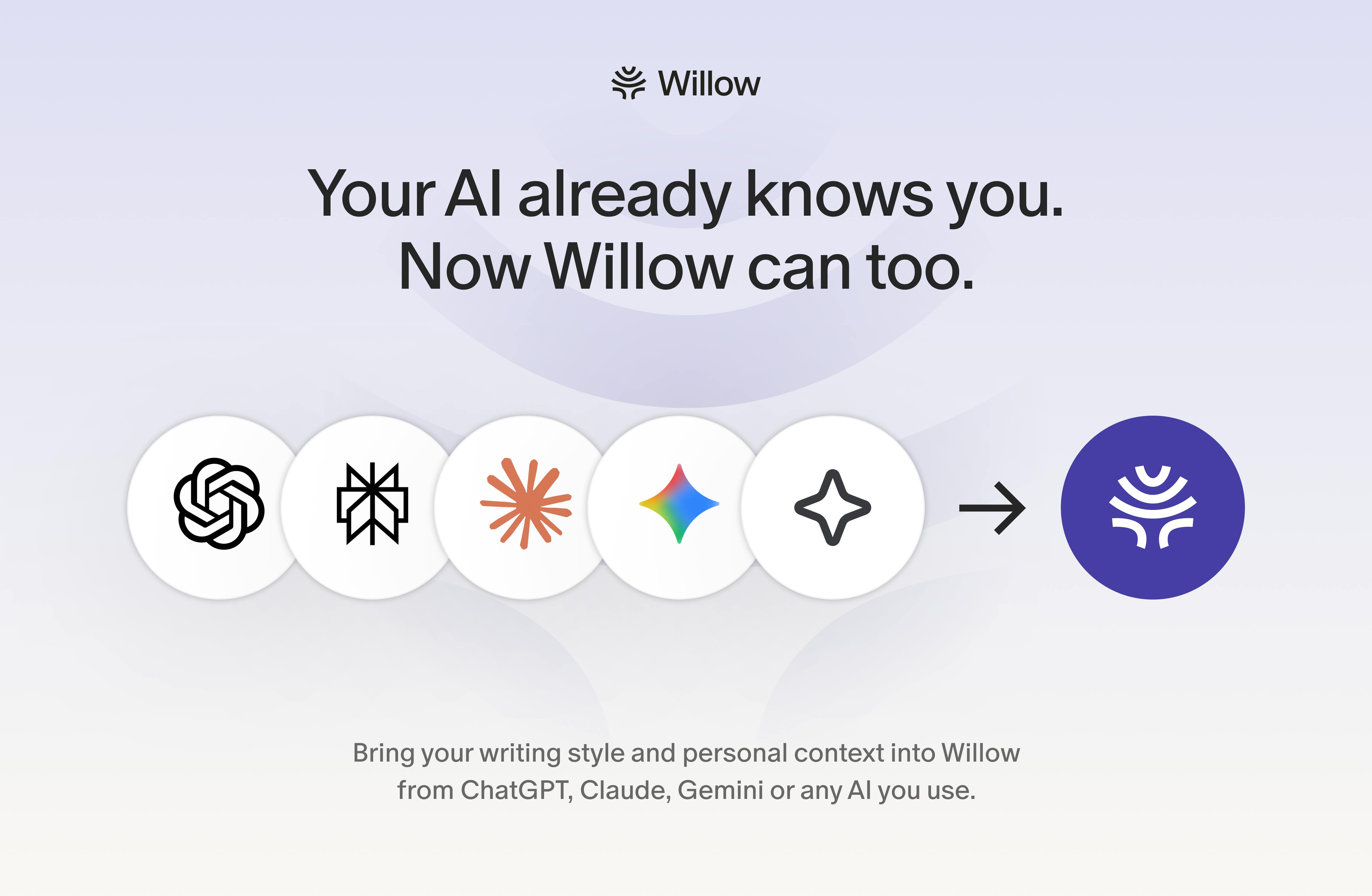 Willow Knowledge: Teaching Voice AI to Write in Your Own Voice