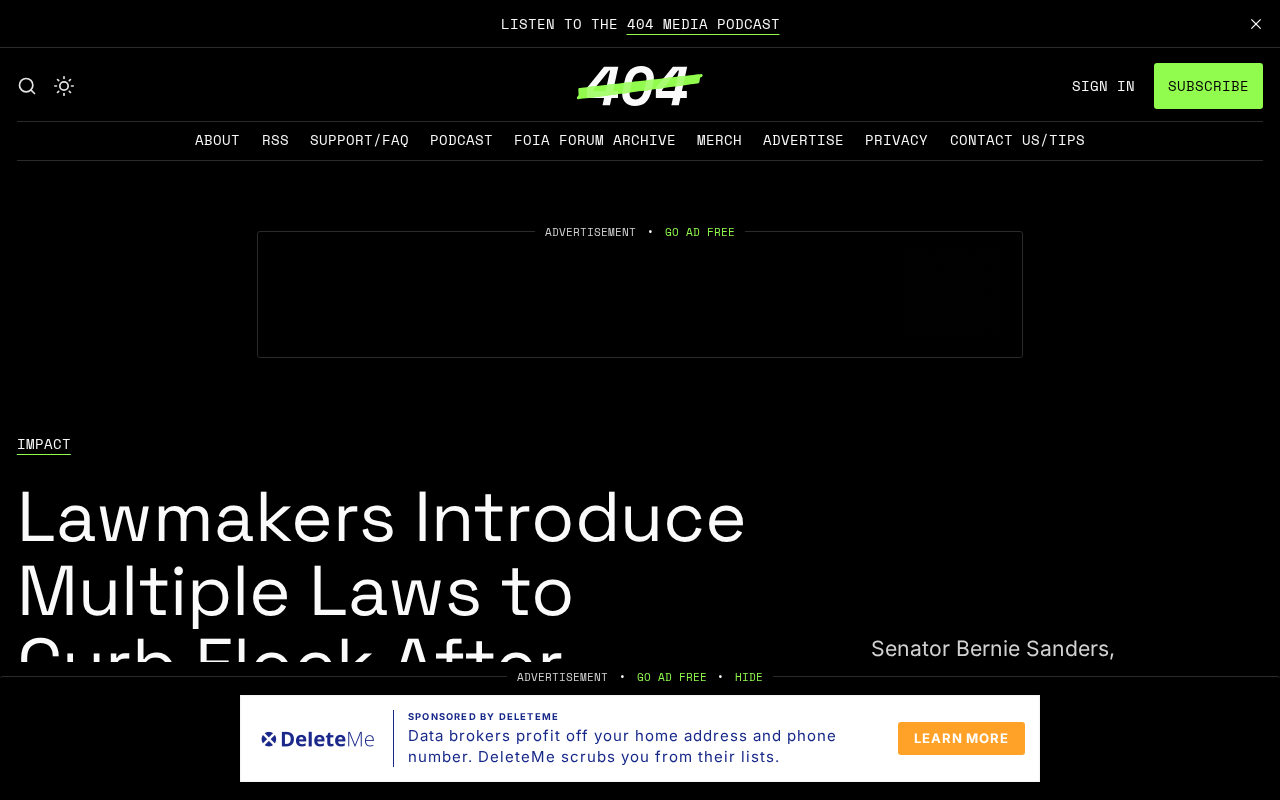 Legislators Across the U.S. Push to Regulate Flock's License Plate Recognition Network
