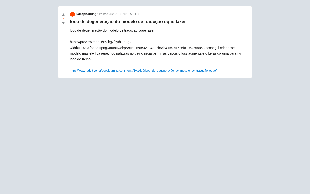 Reddit original post screenshot