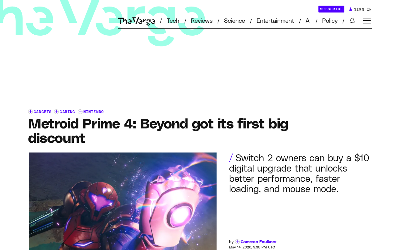 Metroid Prime 4 Gets First Price Drop to $40 — Plus Switch 2 Upgrade Guide