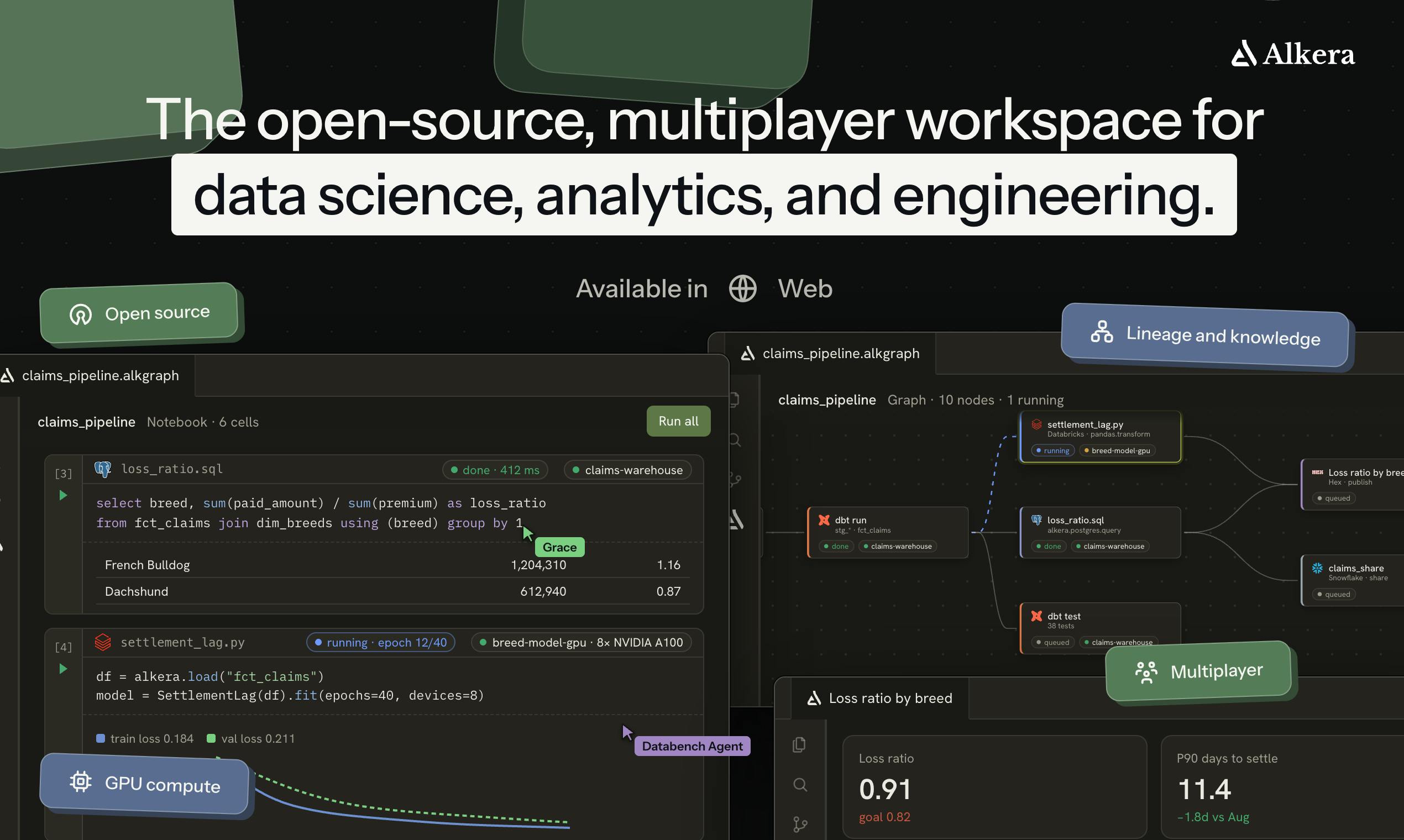 Databench: An Open-Source Collaborative AI Agent Workspace for Data Teams