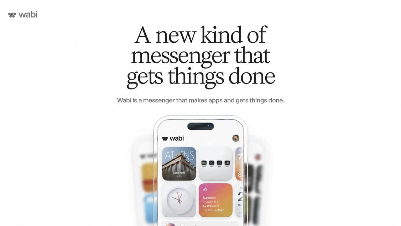 Wabi: The AI Messaging App That Builds Its Own Apps