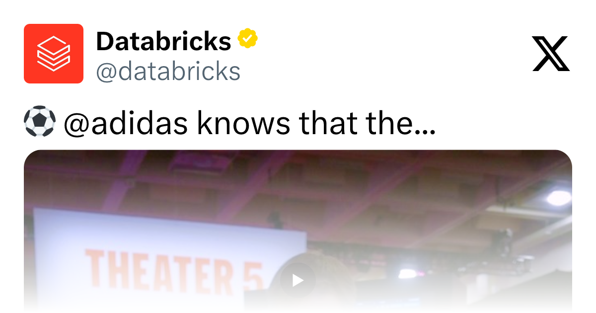 How Adidas Uses Databricks Genie to Power Data Analytics and Product Innovation