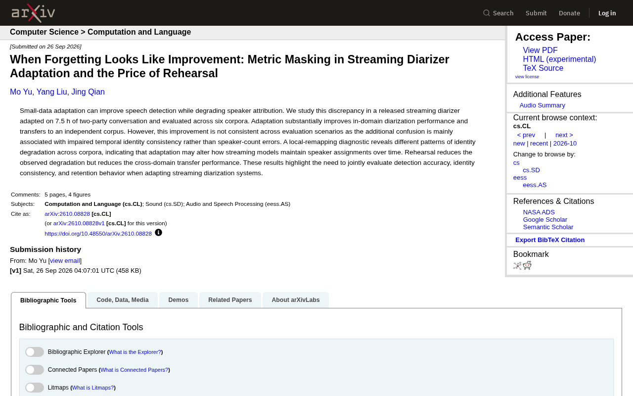 The Hidden Cost of Streaming Diarizer Adaptation: When Forgetting Masquerades as Progress