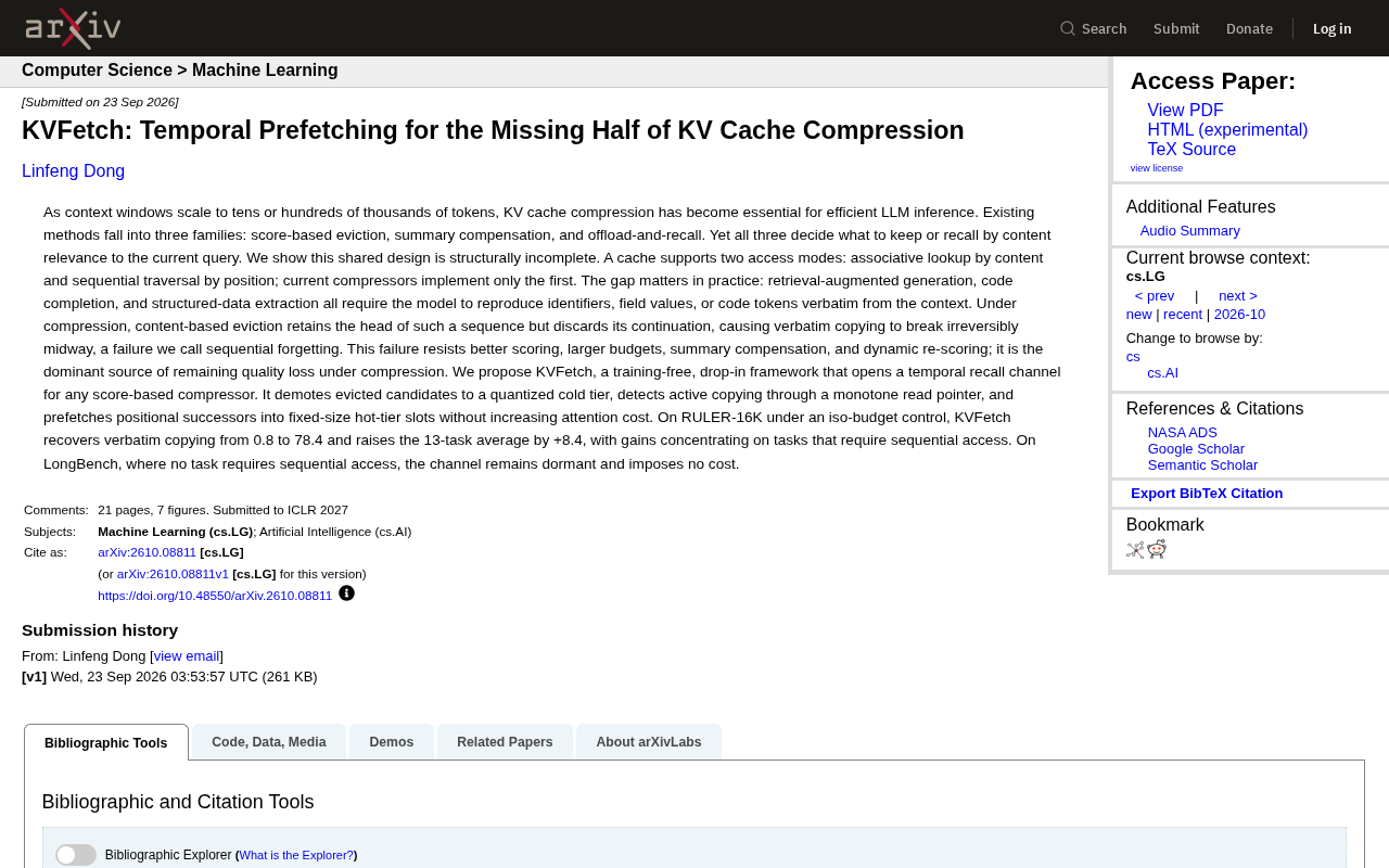 KVFetch: Filling the Missing Temporal Recall Channel in KV Cache Compression