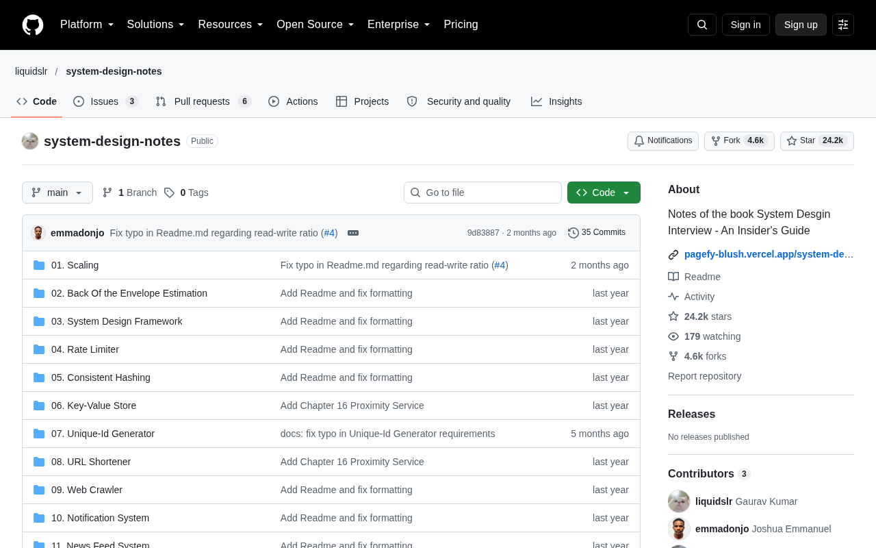 System Design Interview Notes: The Open-Source Study Resource With 24K GitHub Stars