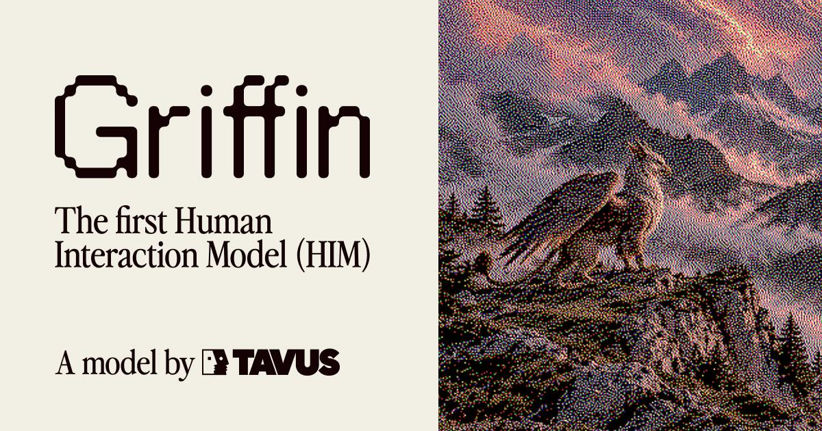 Tavus 推出 Griffin:全球首个人类交互模型