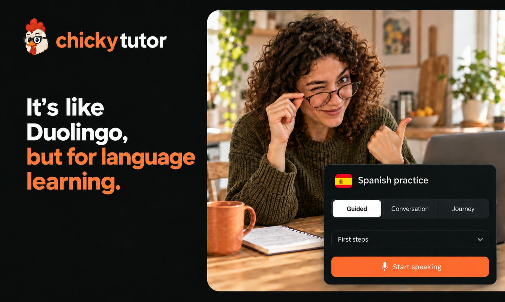 ChickyTutor: The AI Language Tutor That Gets to Know You Better Every Day