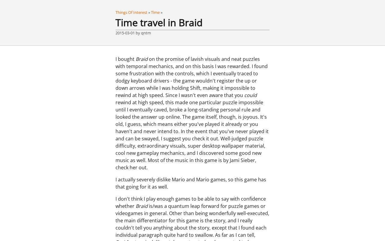 Braid's Time Travel Mechanics: The Magic of Time in Game Design