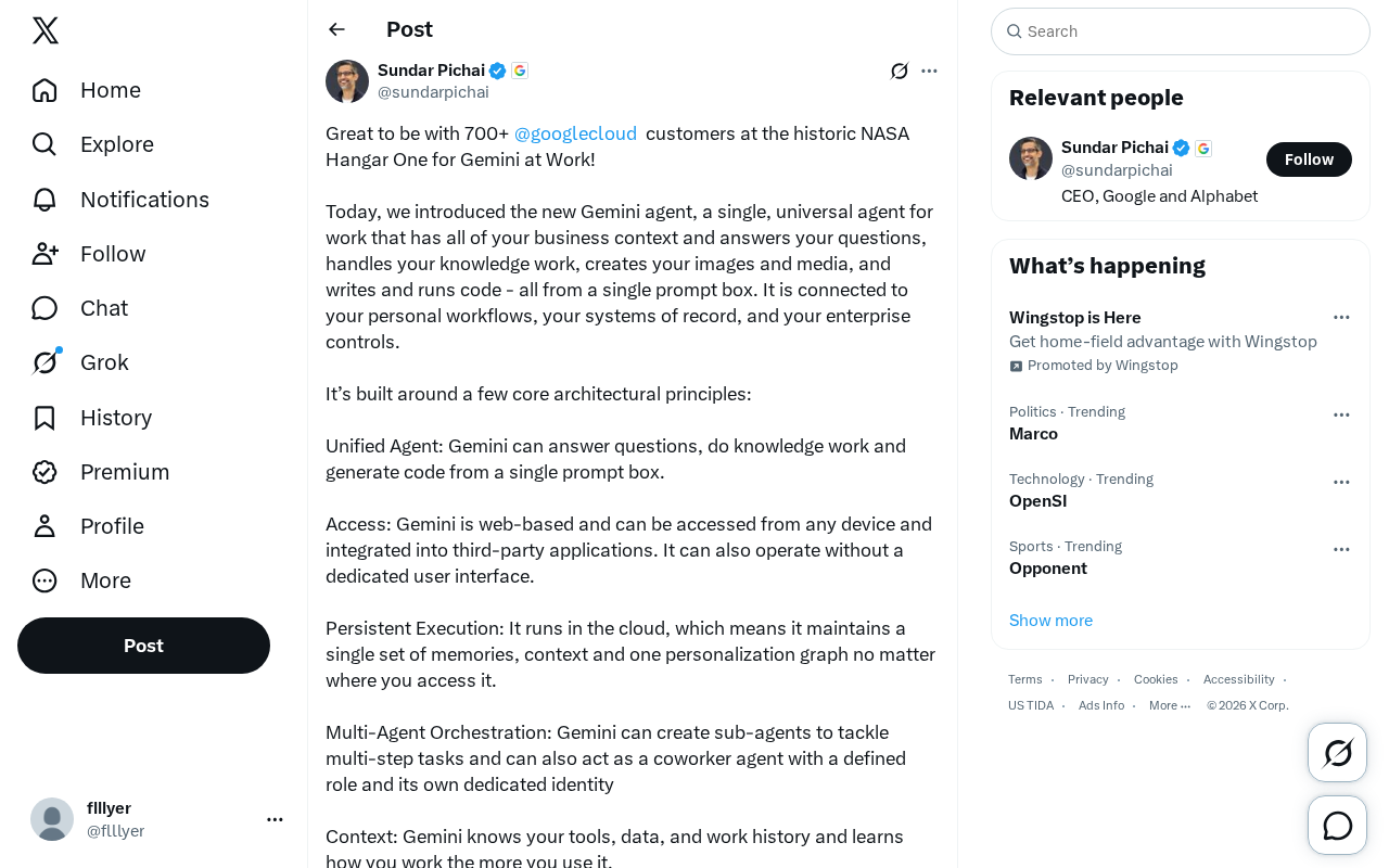 Google Launches New Gemini Enterprise Agent: One Prompt Box to Handle Everything