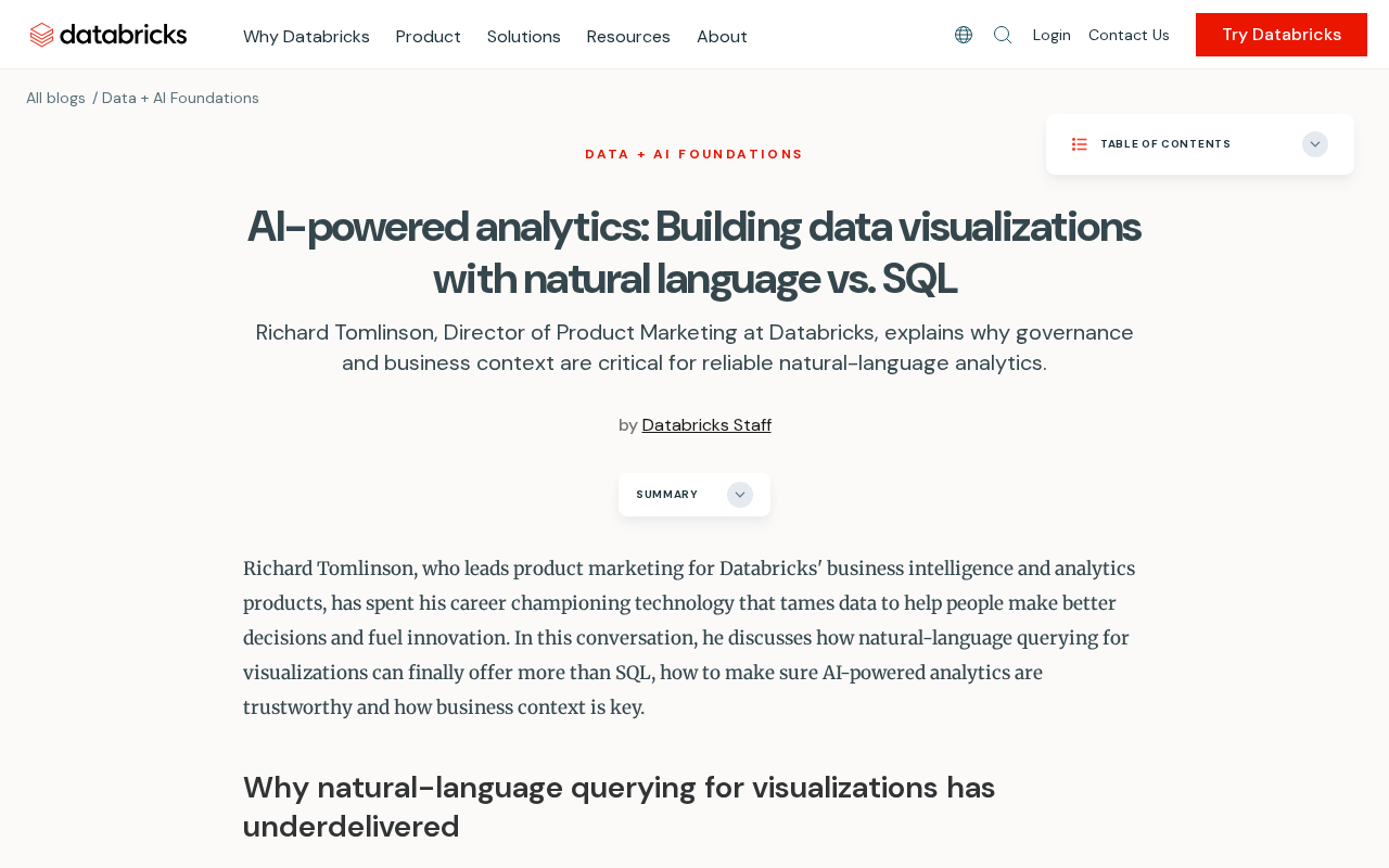 Natural Language vs SQL: How AI Is Transforming Data Visualization