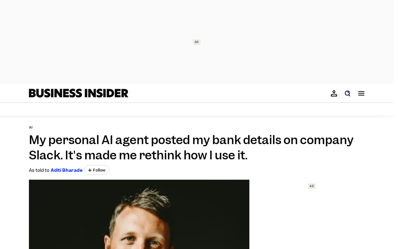 AI Assistant Sends Banking Info to Company Slack: A Wake-Up Call on Agent Privacy Risks