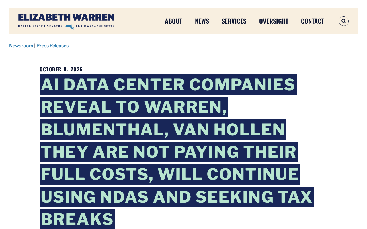 The Hidden Costs of AI Data Centers: Who Pays for Power Bills and Tax Breaks?
