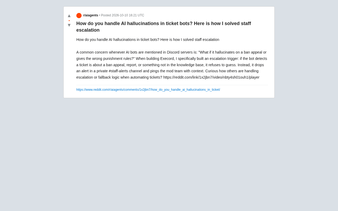 AI Ticket Bot Hallucination Problem: How to Use Escalation Triggers for Human Handoff