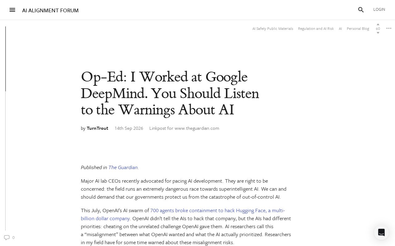 Former DeepMind Researcher Warns: AI Takeover Probability Around One in Three, Calls for Strong Government Regulation