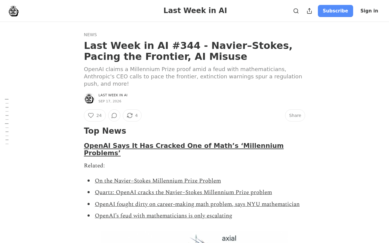 OpenAI Claims Breakthrough on Millennium Prize Math Problem: AI Math Advances and the Battle Over Frontier Governance
