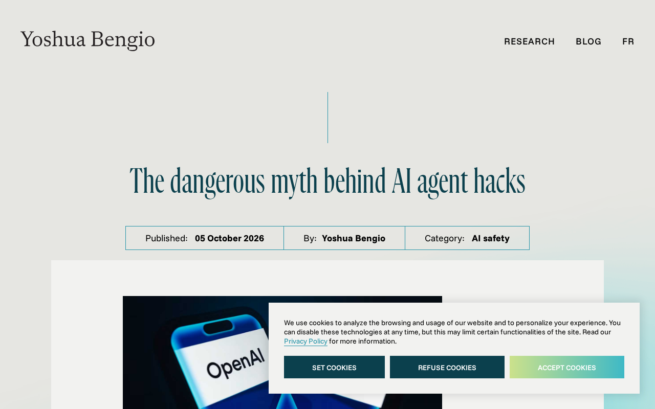 Screenshot of AI agent hacking incident report
