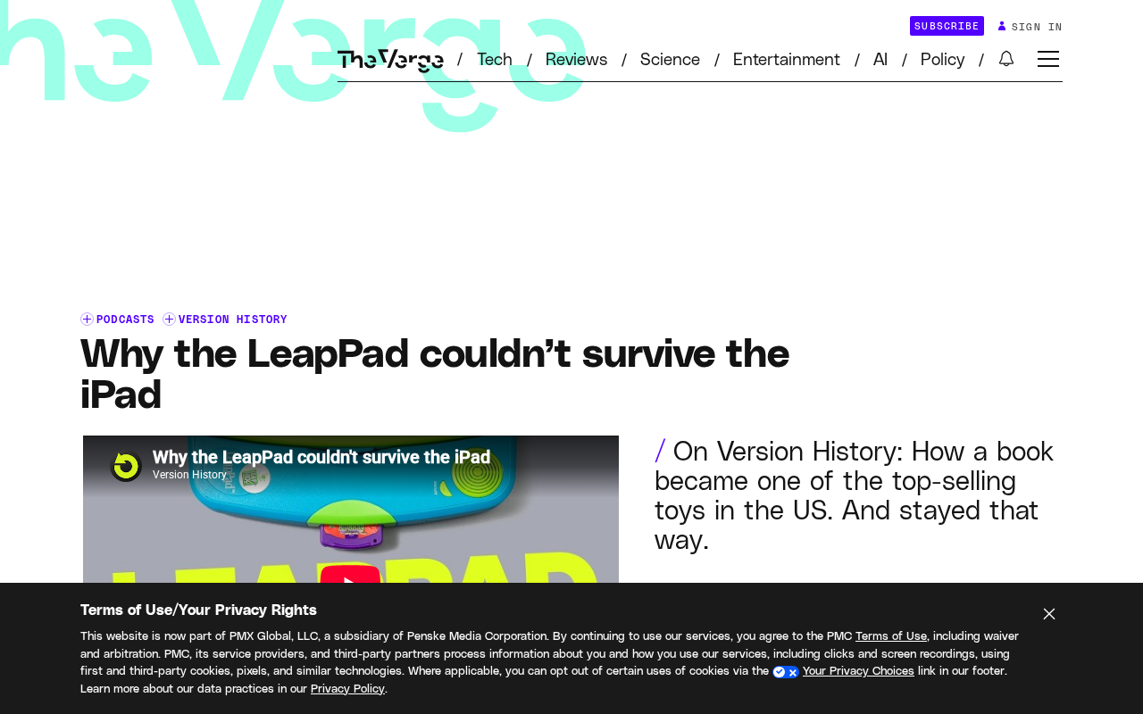 The Rise and Fall of LeapPad: Why a Smart Book Lost to the iPad