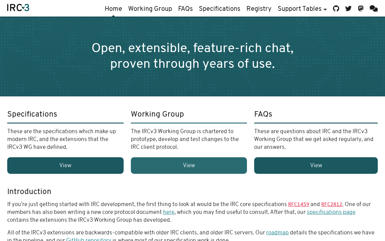IRCv3: Modernizing a Battle-Tested Chat Protocol
