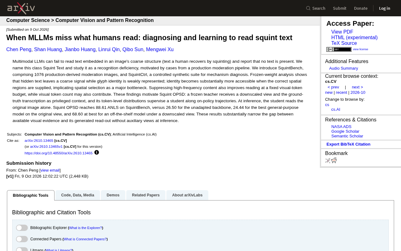 When MLLMs miss what humans read