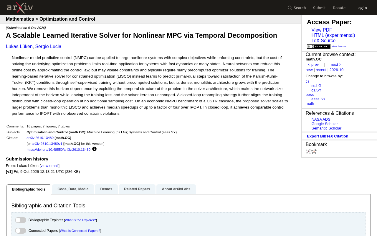 Temporal Decomposition Accelerates Nonlinear MPC: A Breakthrough in the Scalable Learned Solver LISCO