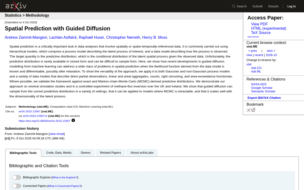 How Guided Diffusion Models Are Revolutionizing Spatial Prediction: From Method to Empirical Validation