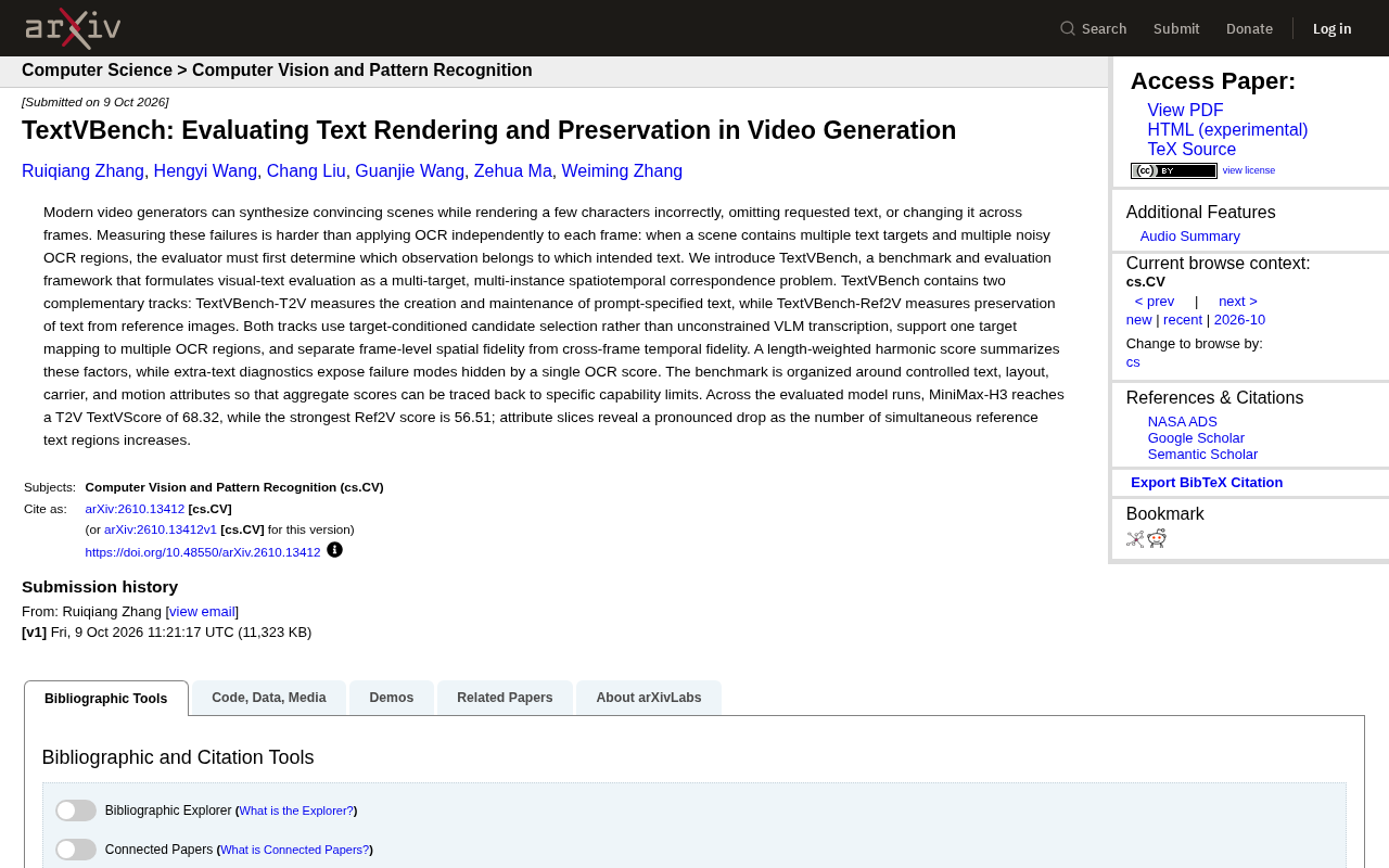 TextVBench: A New Benchmark for Evaluating Text Rendering in Video Generation
