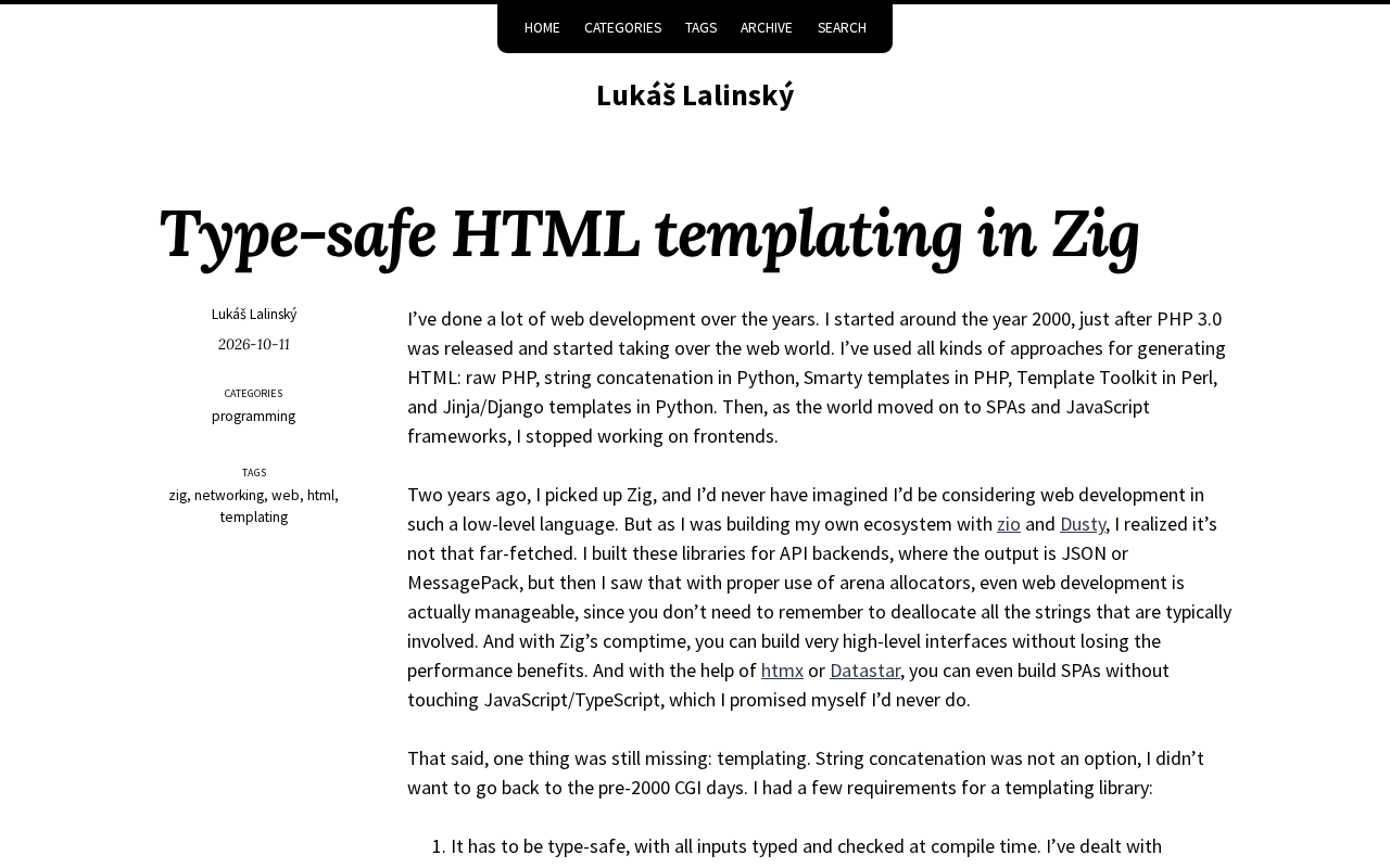 用 Zig 实现类型安全的 HTML 模板引擎