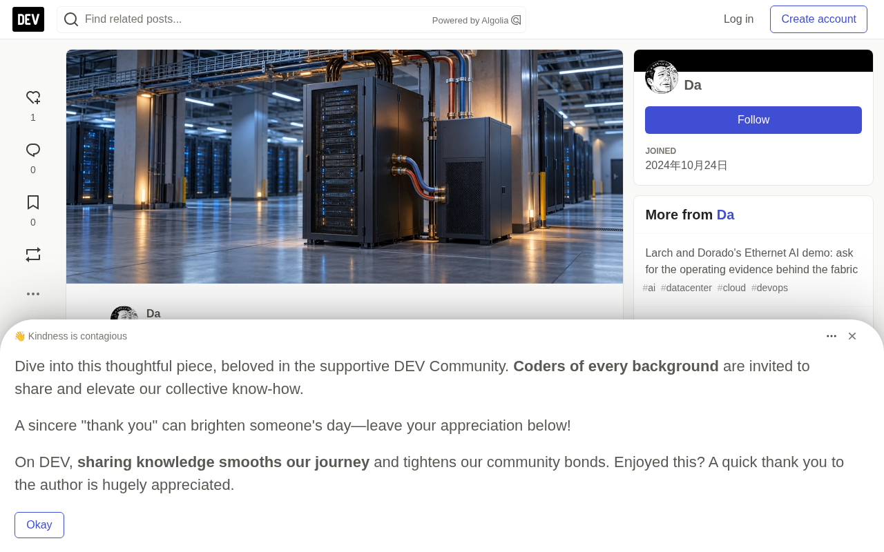 机架级AI部署:Giga Computing展示背后的设施接口思考