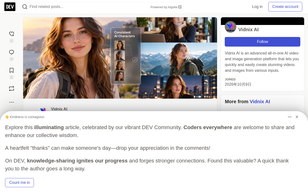 AI Character Consistency Across Multiple Scenes: From Character Profiles to Prompt Templates