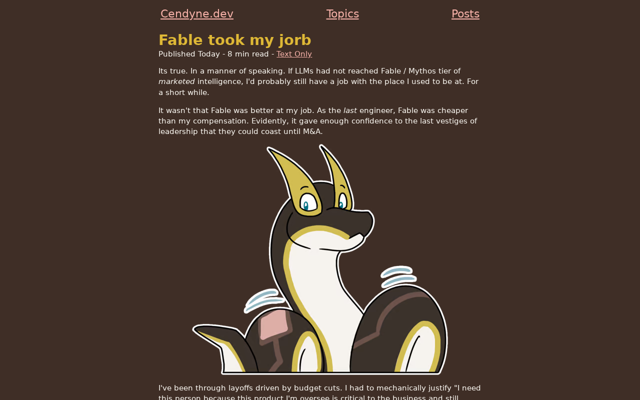 Fable Took My Job:当AI工具开始替代创作者的饭碗