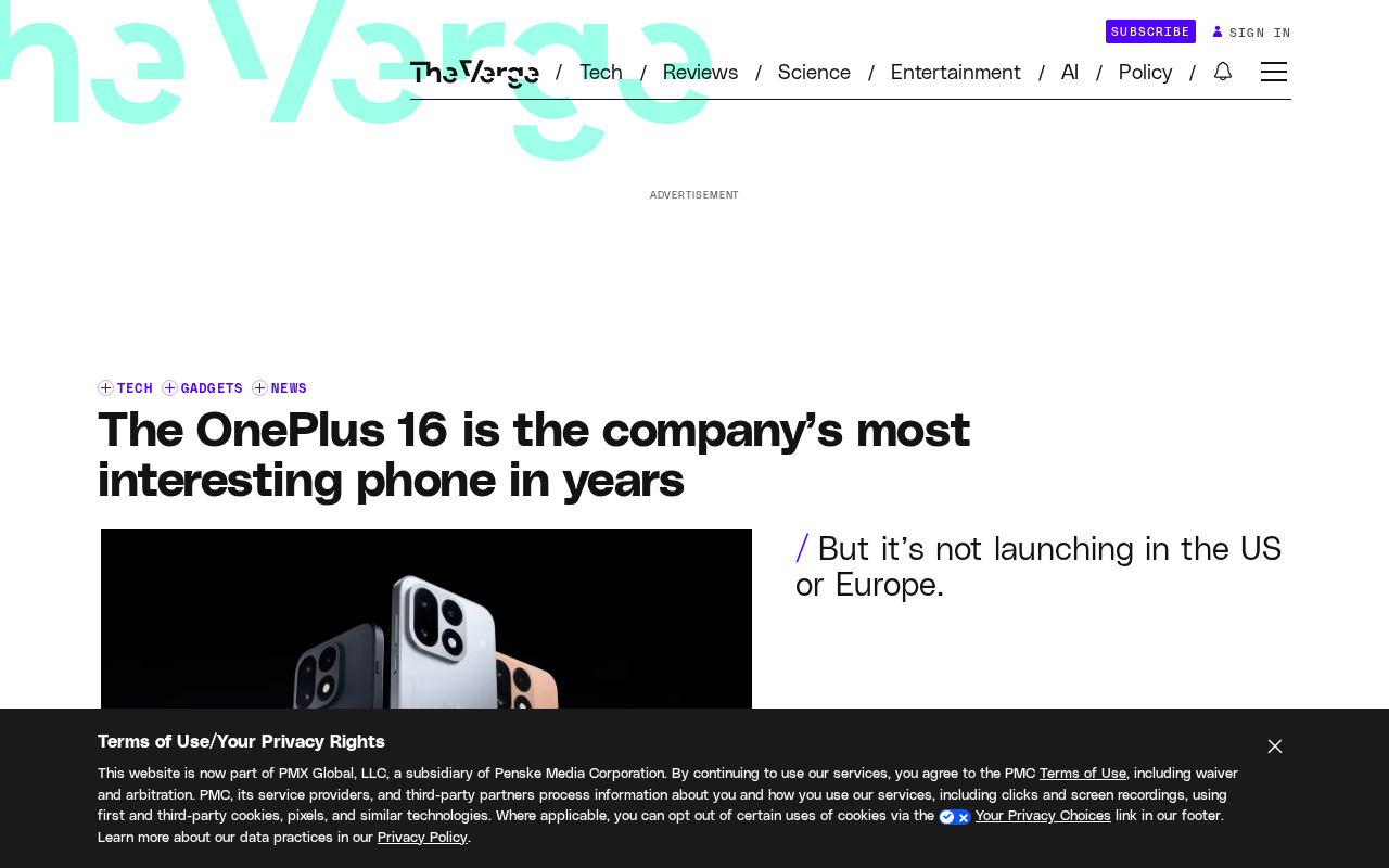 OnePlus 16 Launches: Why This Flagship Is the Most Interesting After the Brand's Exit from the US and Europe