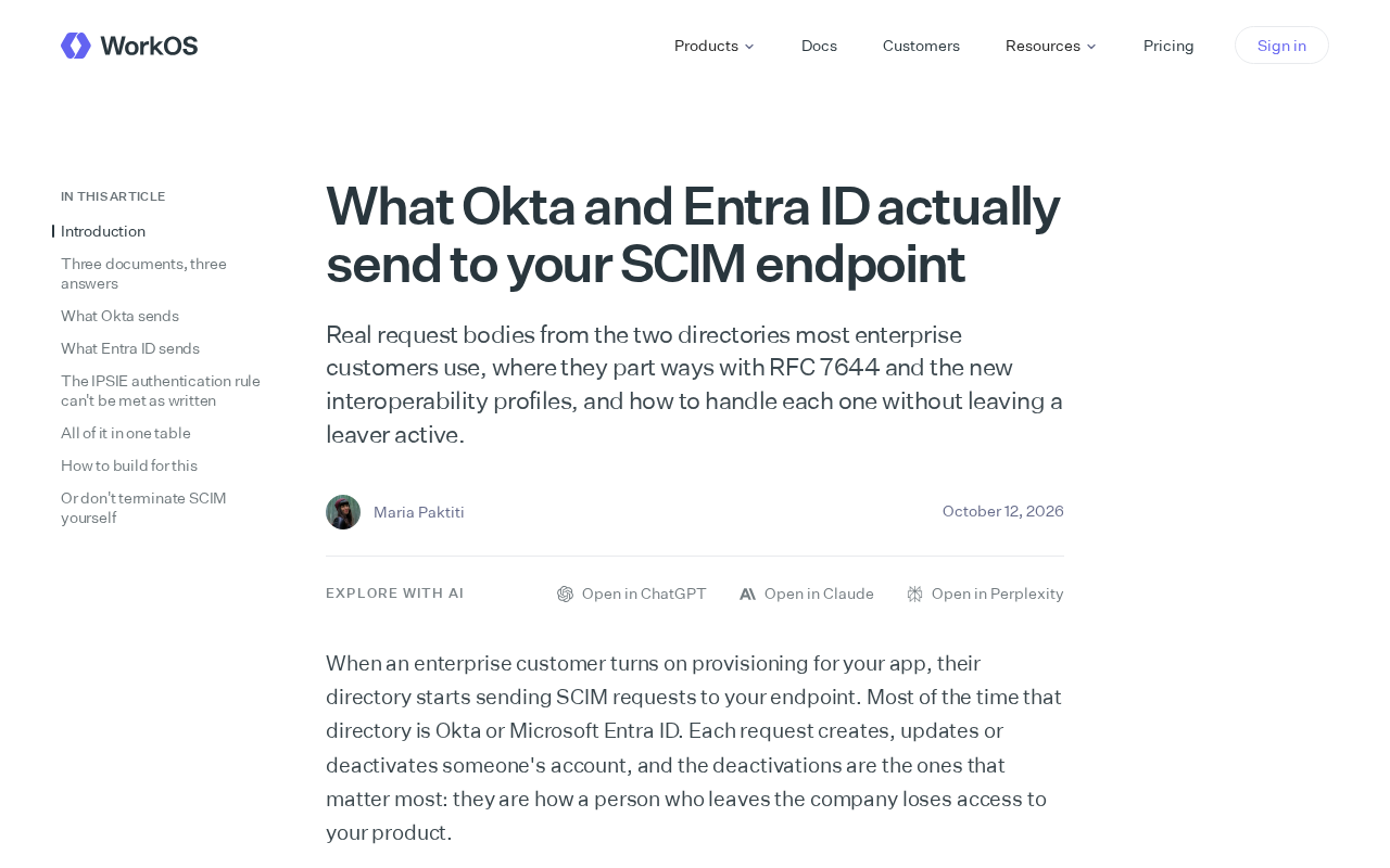 Okta vs Entra ID SCIM Request Bodies in Practice: Who Deviates from RFC 7644?
