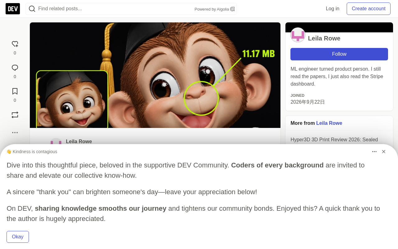 Meshy AI 3D模型实测:3张贴图为何要69MB?