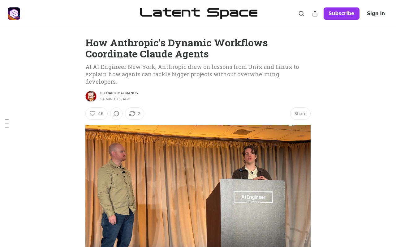 Anthropic Dynamic Workflows: A New Paradigm for Claude Agent Collaboration