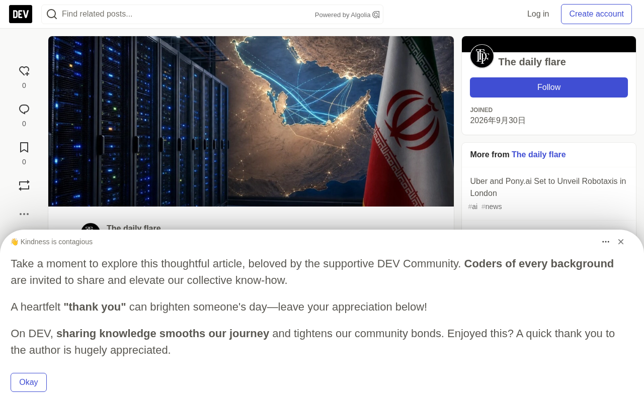 Iran Threatens to Strike US Data Centers and AI Facilities as Gulf Tensions Escalate